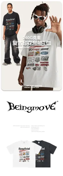 Design Beingmove Blank Base T-Shirt White T-Shirts - 12