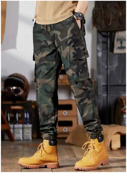 Carhartt Work In Progress Camo Cargo Pants Multicolor Pants - 16