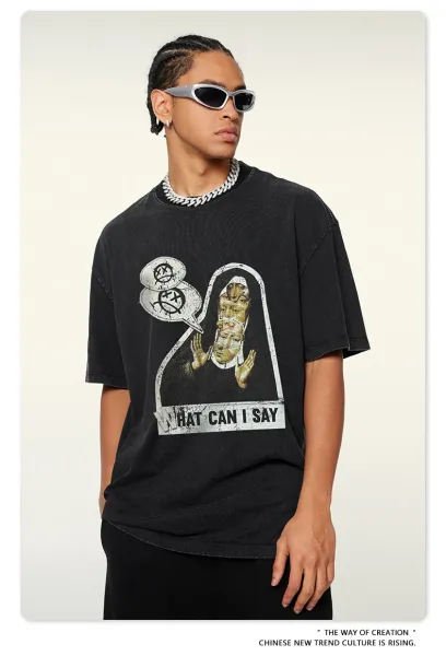 Design BE Thrived What Can I Say Graphic T-Shirt White T-Shirts - 16
