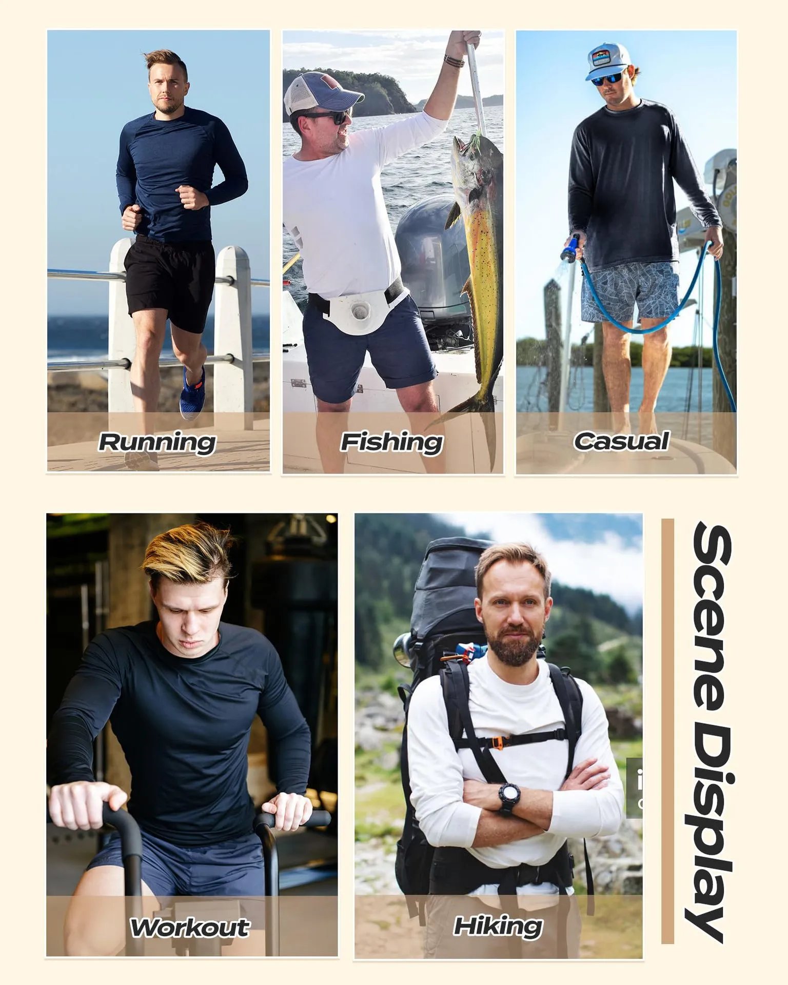 Design Performance Long Sleeve Base Layer White - 3