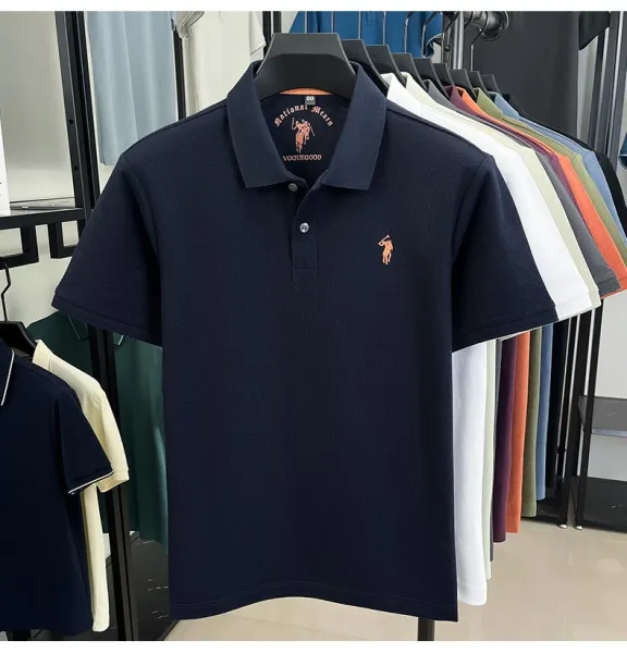 Design Polo Ralph Lauren Classic Fit Pique Polo Shirt Charcoal Gray Tops.polo - 29
