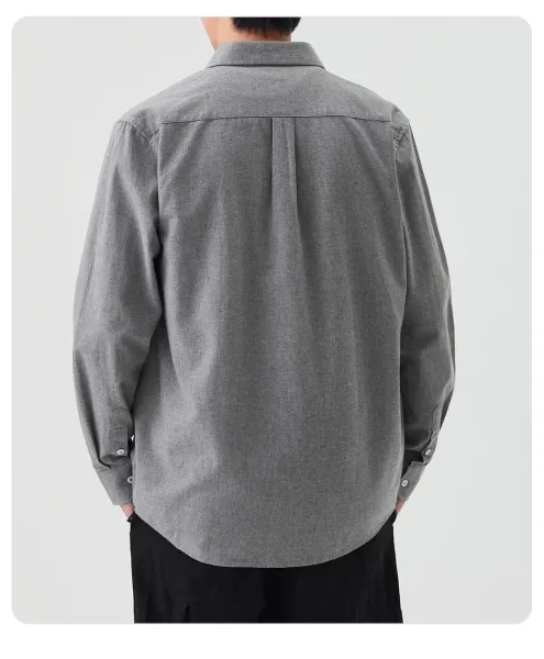 Design Classic Button-Down Navy Shirt - 15