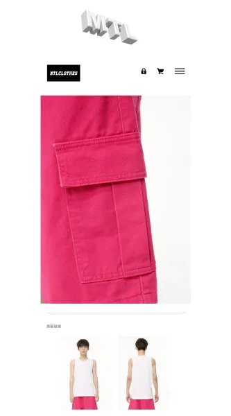 Design Cargo Shorts in Fuchsia Pink Shorts - 5