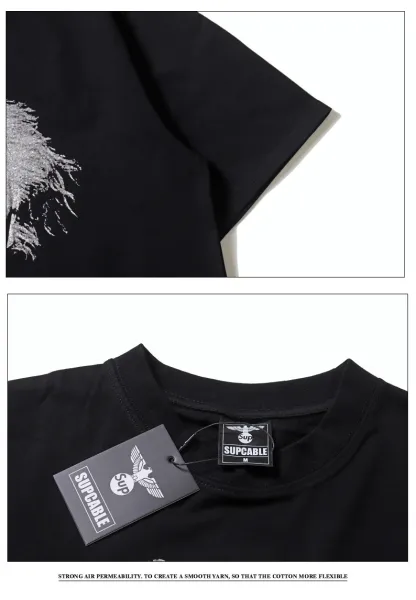 Design Albert Einstein E=mc² Graphic T-Shirt Black - 3
