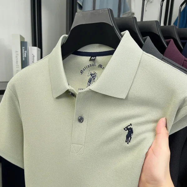 Polo Ralph Lauren Classic Fit Pique Polo Shirt Light Green Tops Polo - 1