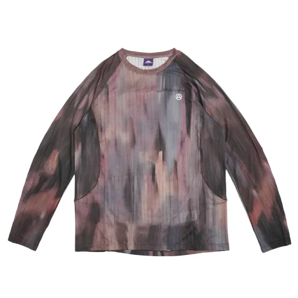 Design Clothing Warehouse Mesh Long Sleeve Top Tops - 19