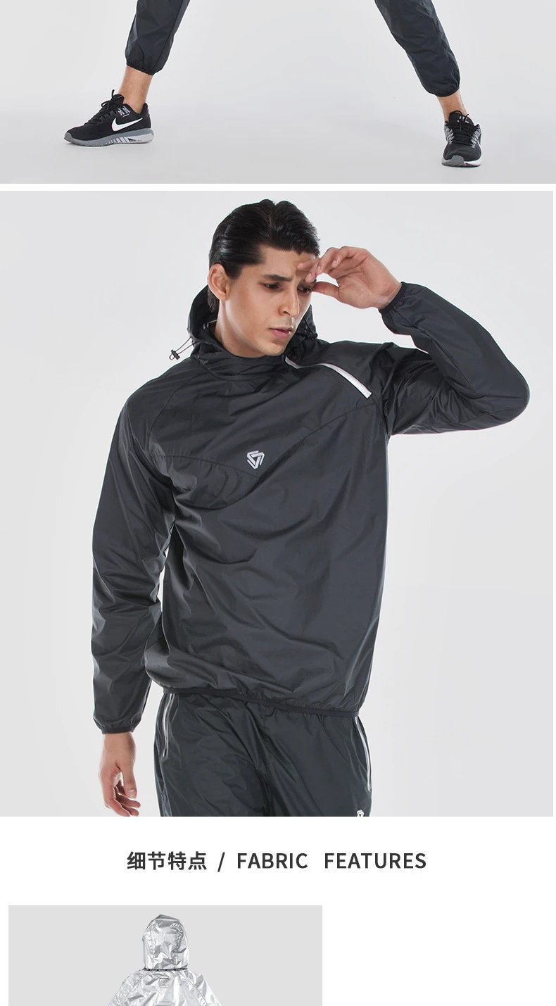 Design Rain Jacket Black Waterproof Hooded Outerwear - 20
