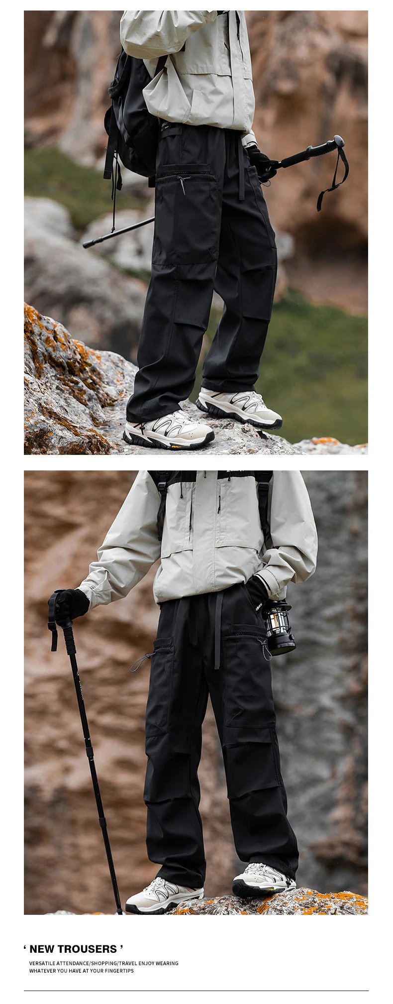 Arc'teryx Alpha SV Pants Light Gray Technical Pants - 17