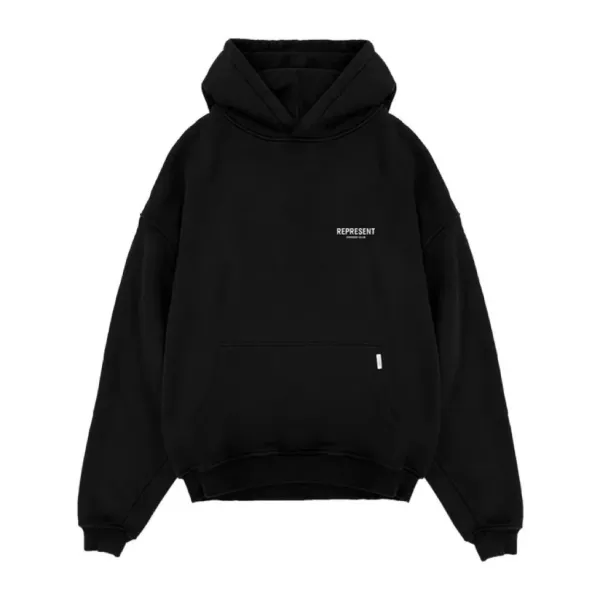 Represent Owners' Club Oversized Hoodie Forest Green - 5