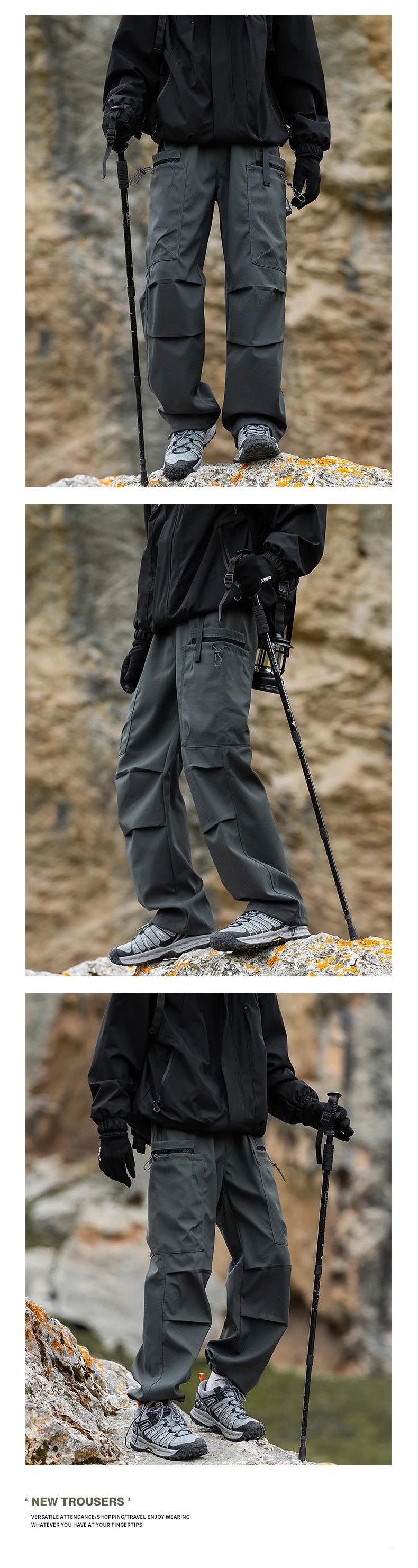 Arc'teryx Alpha SV Pants Light Gray Technical Pants - 19