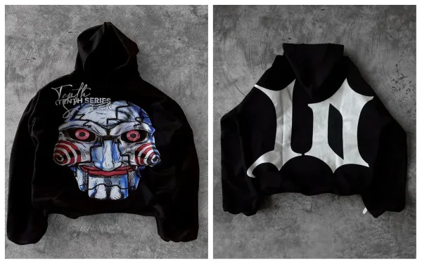 Design Saw X Tenth Series Hoodie Black - 1