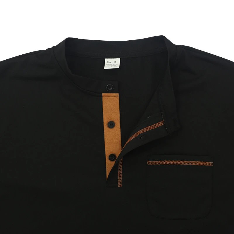 Design Henley T-Shirt Army Green - 22