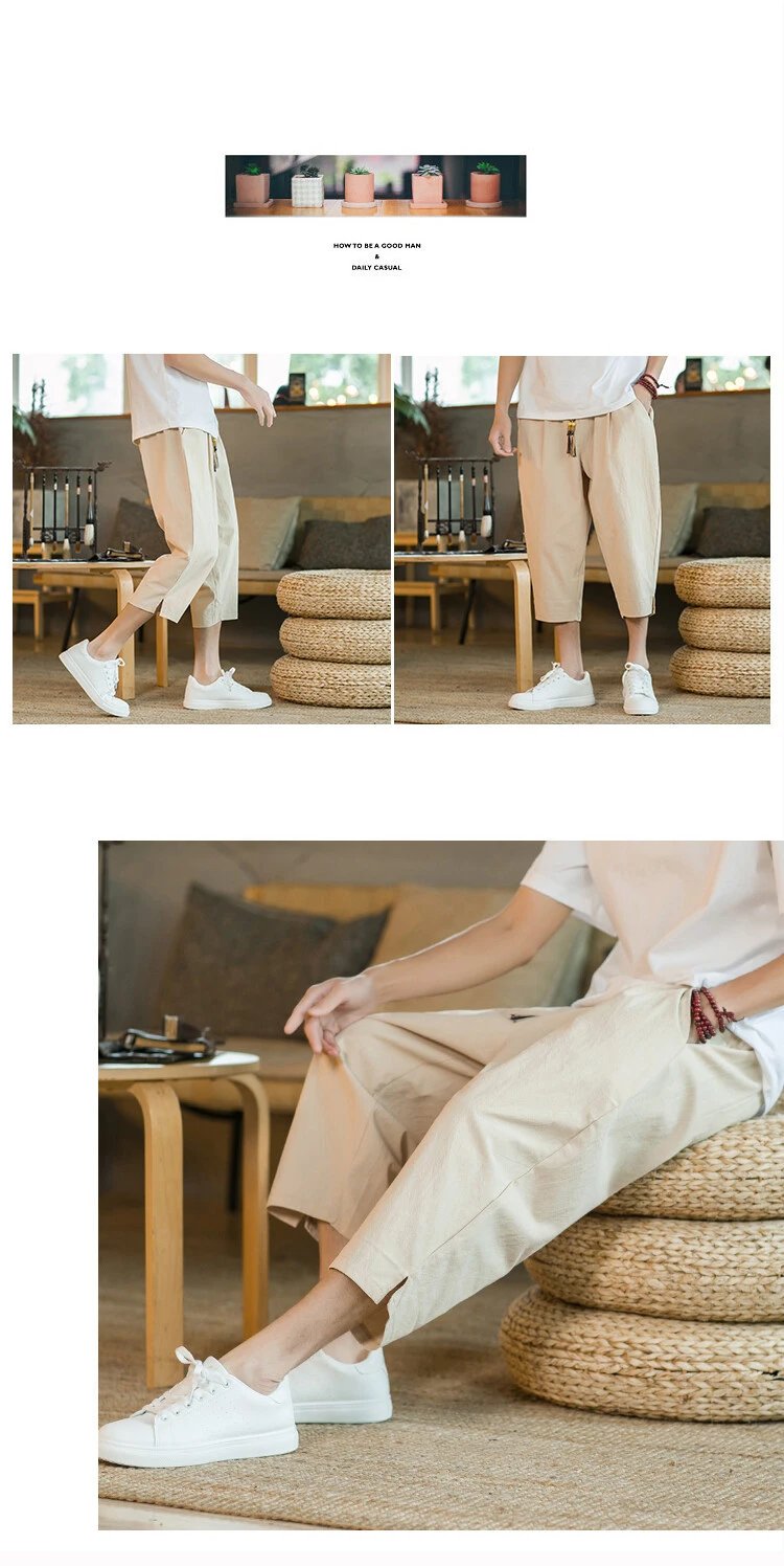 Design Wide-Leg Cropped Pants Black - 10