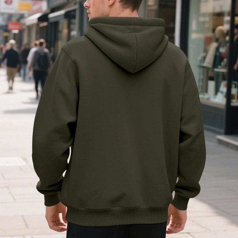 Design Basic Full-Zip Hoodie Black - 29