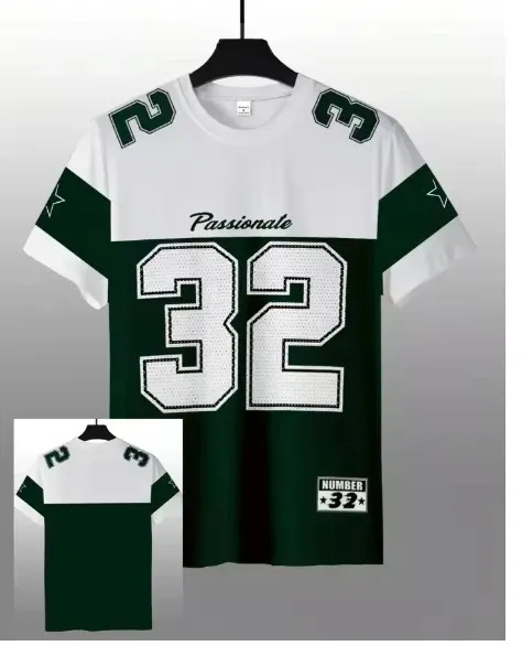 Design New Jersey 93 Graphic Tee White T-Shirt T-Shirts - 8