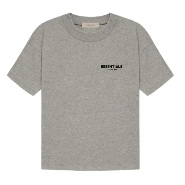 Fear of God Essentials Black Logo T-Shirt - 6