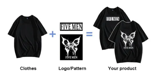Design Mesh-Panel Oversized T-Shirt Black - 5