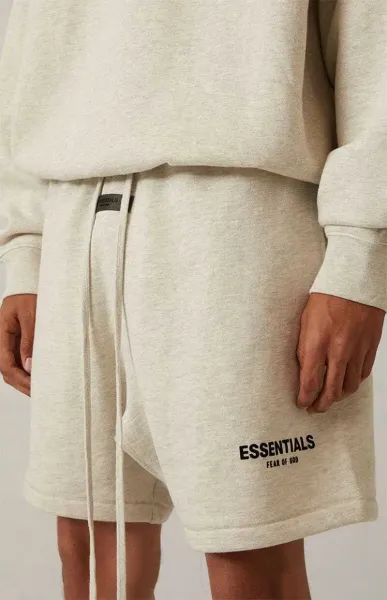 Fear of God Essentials Relaxed Fit Black Shorts - 14