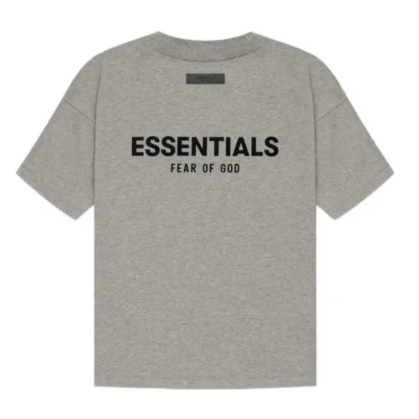 Fear of God Essentials Black Logo T-Shirt - 7