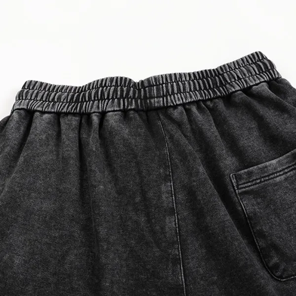 Design Wide-Leg Drawstring Pants Pink - 7