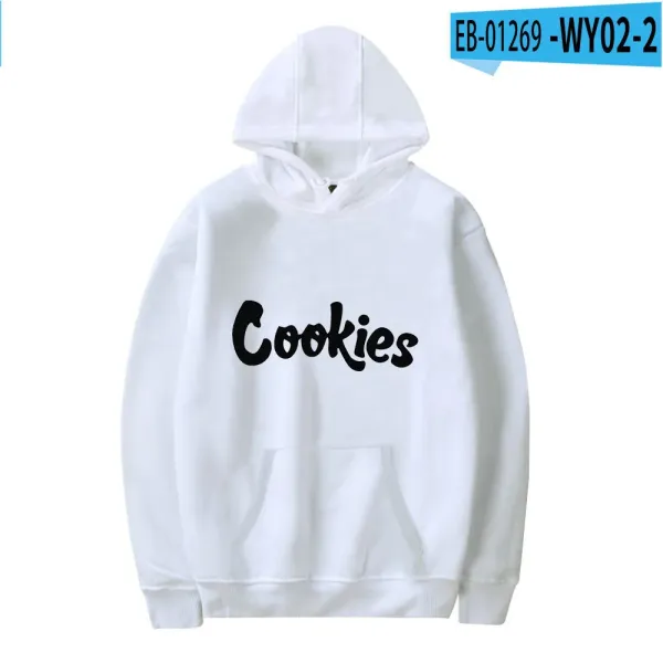 Design Cookies Graphic Hoodie White - 1