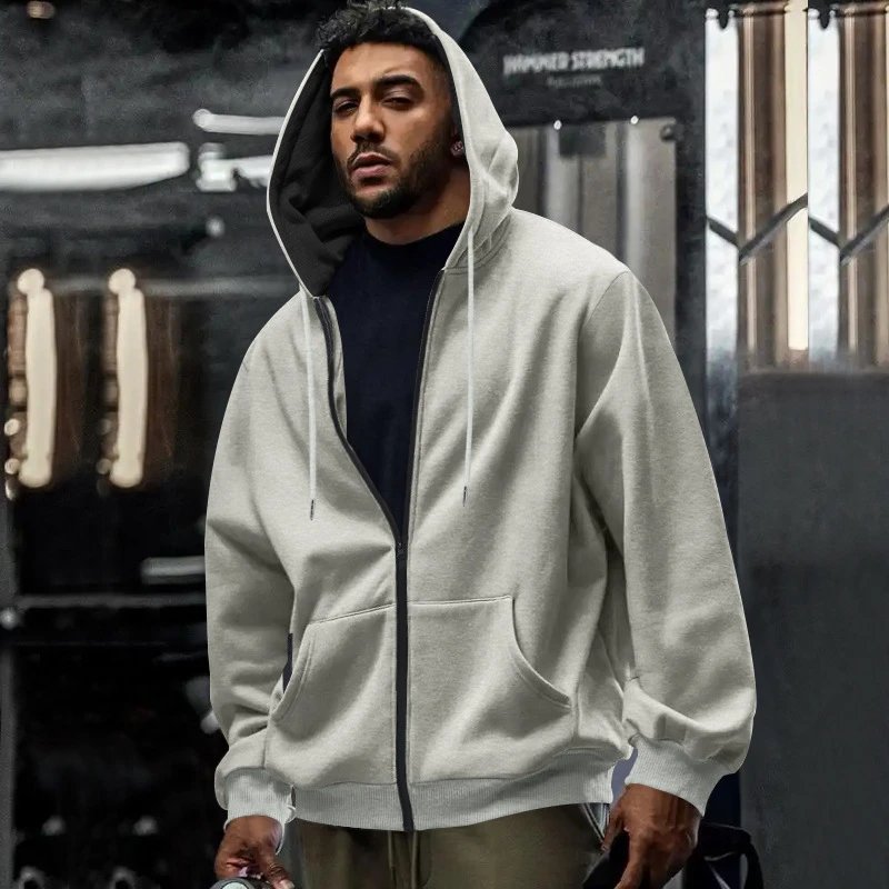 Design Basic Full-Zip Hoodie Black - 37