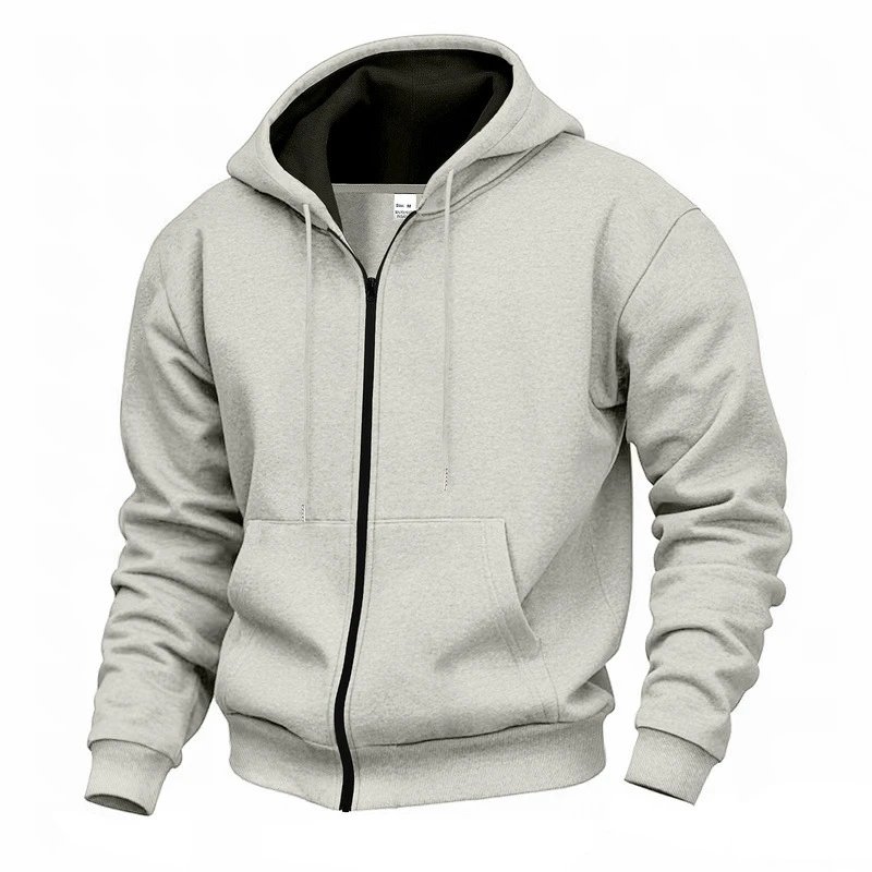 Design Basic Full-Zip Hoodie Black - 40