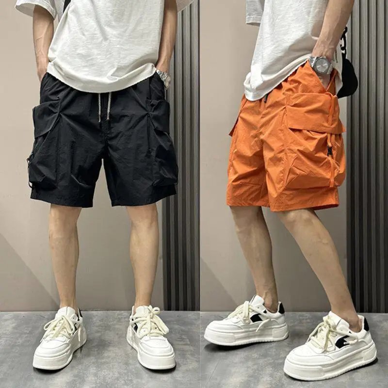 Design Sleek Fox Cargo Shorts Olive Green Shorts - 3