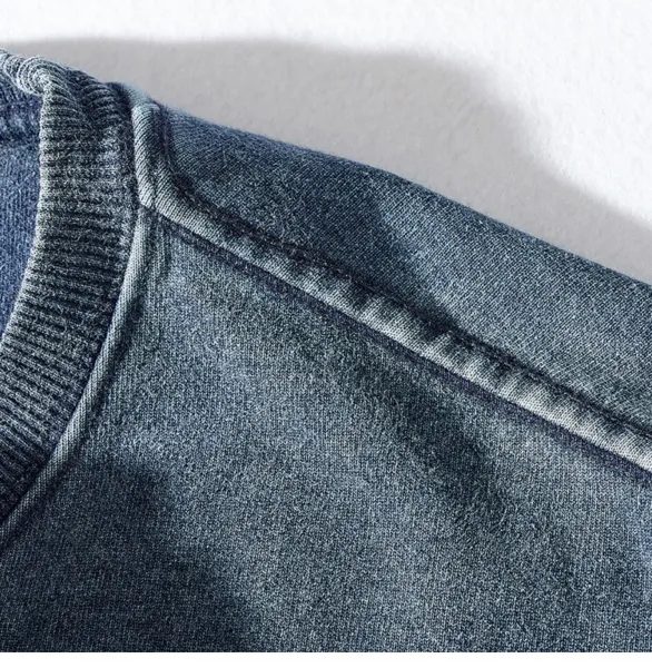 Design AMANAI Our Power Basic Crewneck Sweatshirt Charcoal Gray Sweater - 13