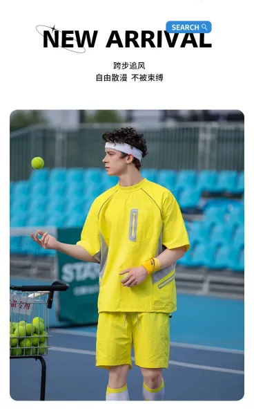 Design Reflective Pocket Performance T-Shirt Neon Yellow - 23