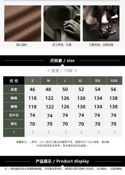 Design Gan & Kang Military-Style Field Jacket Olive Green Jacket Outerwear Jacket - 5