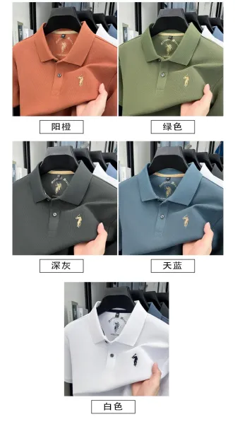 Design Polo Ralph Lauren Classic Fit Pique Polo Shirt Charcoal Gray Tops.polo - 11