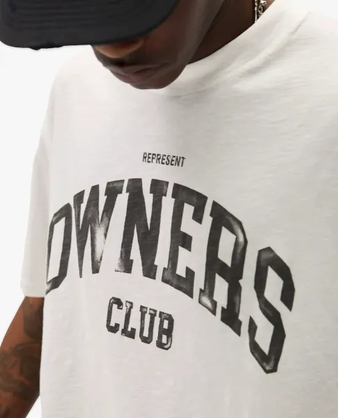 Represent Owners Club Distressed Black T-Shirt - 27