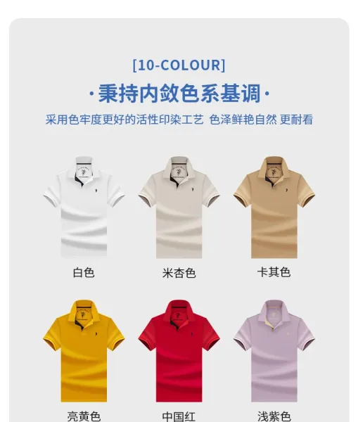 Polo Ralph Lauren Classic Fit Piqué Polo Yellow Tops Polo - 10