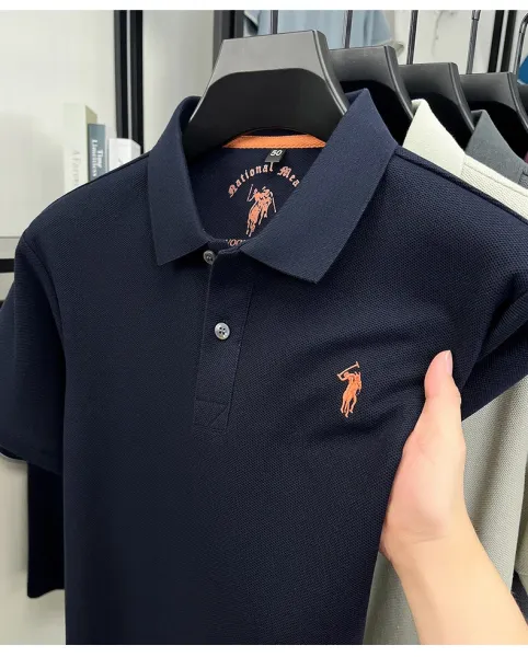Design Polo Ralph Lauren Classic Fit Pique Polo Shirt Charcoal Gray Tops.polo - 31