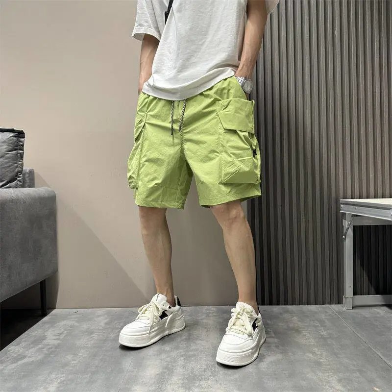 Design Sleek Fox Cargo Shorts Olive Green Shorts - 11