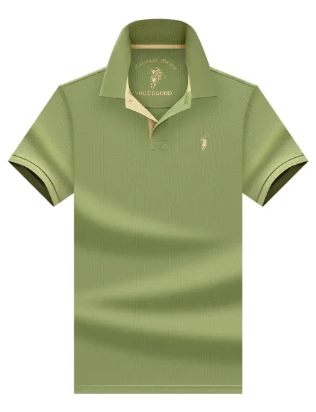 Polo Ralph Lauren Classic Fit Piqué Polo Yellow Tops Polo - 25