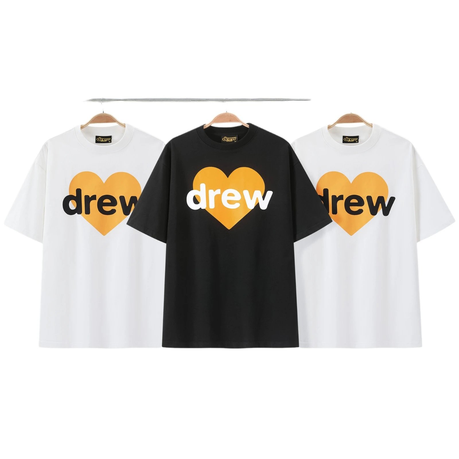 Drew House Heart Logo White T-Shirt - 9