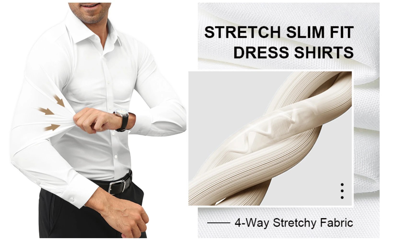 Design Classic Fit Light Blue Dress Shirt - 9