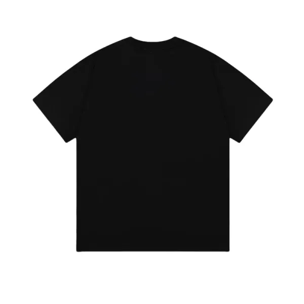 Design Moclose Cosmic Bear Print Black T-Shirt T-Shirts - 13