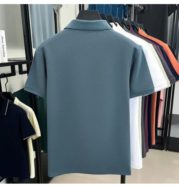 Design Polo Ralph Lauren Classic Fit Pique Polo Shirt Charcoal Gray Tops.polo - 17