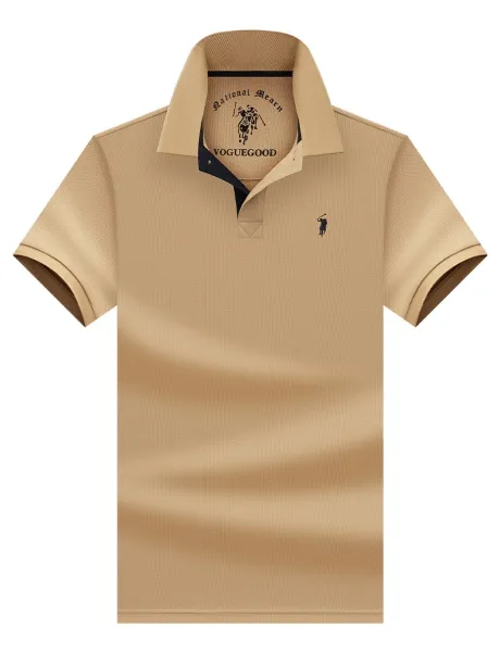 Polo Ralph Lauren Classic Fit Piqué Polo Yellow Tops Polo - 17