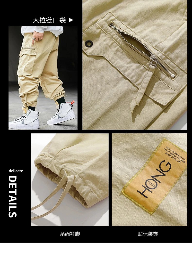 Design TAIWANG Cargo Pants Army Green Pants - 6