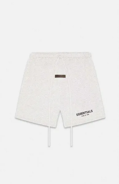 Fear of God Essentials Terry Shorts White - 1
