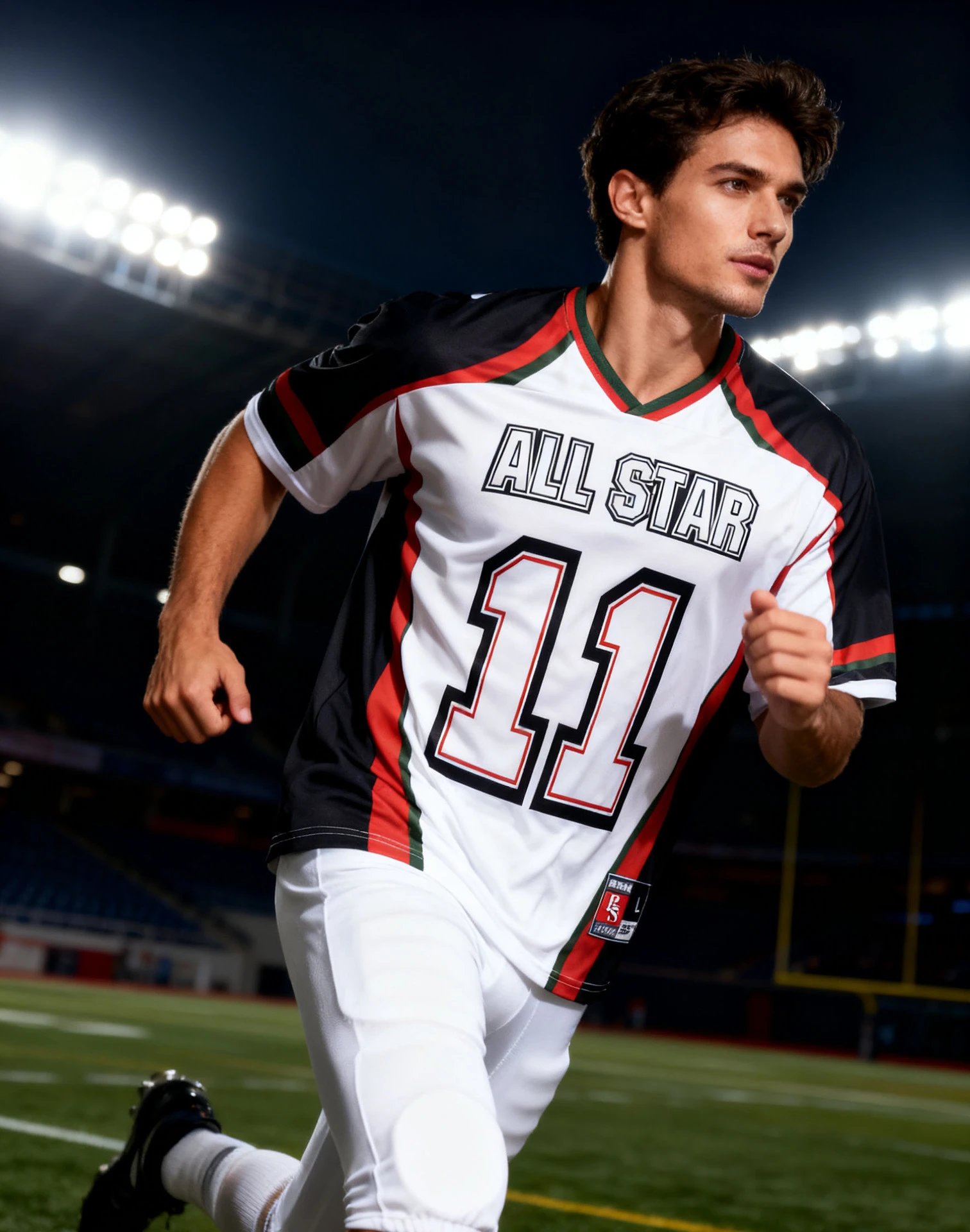 Design Kingson All Star Jersey White / Black / Red Jersey - 5