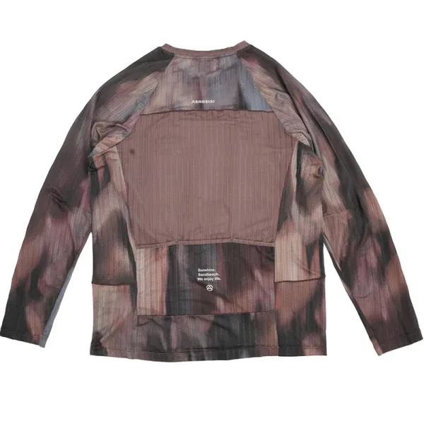 Design Clothing Warehouse Mesh Long Sleeve Top Tops - 3