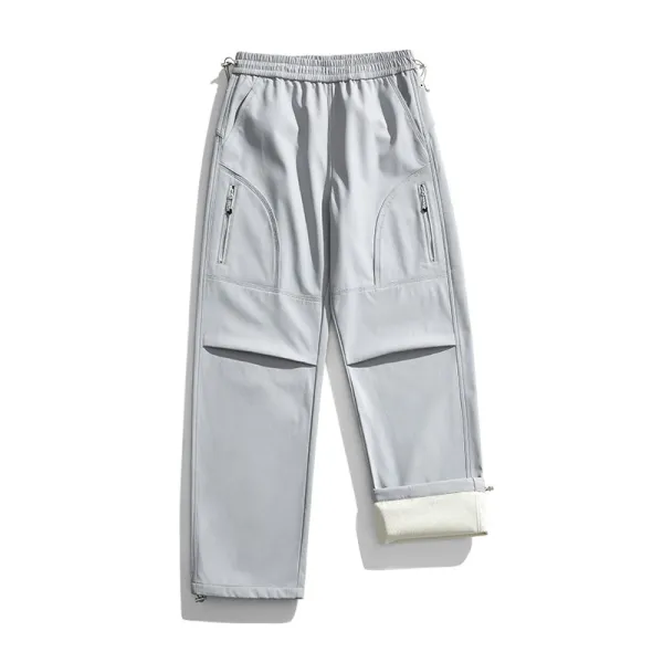 Design Utility Cargo Pants Light Gray - 1