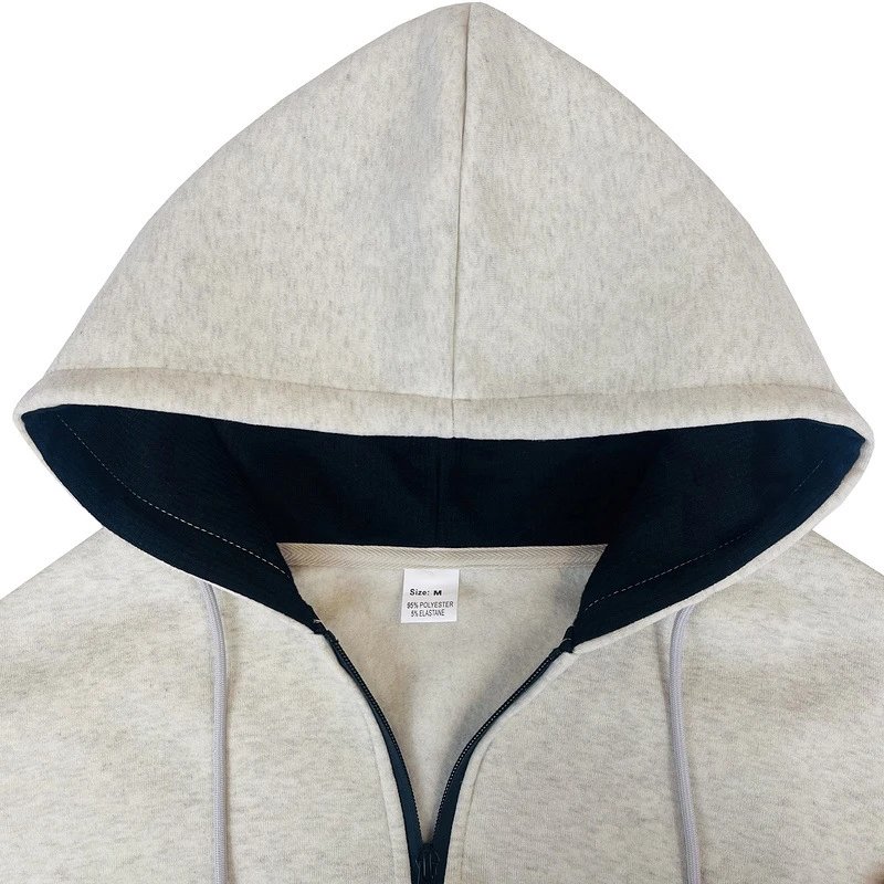Design Basic Full-Zip Hoodie Black - 42