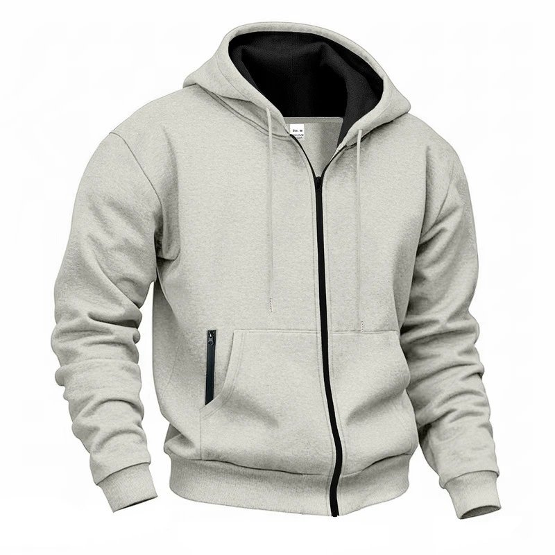 Design Basic Full-Zip Hoodie Black - 41