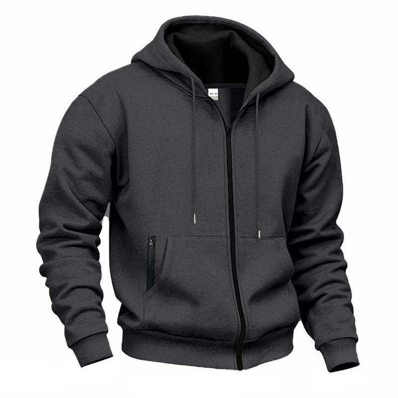 Design Basic Full-Zip Hoodie Black - 48